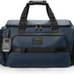 TUMI - Alpha Bravo Mason Duffel - Men's Weekender, Gym and Overnight Travel Bag - Fits Up To 15" Laptop - 11.0" X 19.5" X 10.3" - Navy Coated Canvas