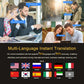 AI Translation Earbuds Real Time, 164 Language Translator Earbud 3-in-1 Bluetooth 5.4 Translator Earbuds with 6 Translation Modes, 75H Translators Headphones with APP for Travel Business, Black