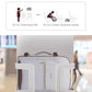 LOVEVOOK Travel Backpack for Women & Men 40L,Airline Approved Carry On Backpack Travel Essential,TSA Carry on Luggage,Personal Item Travel Bag,Suitcase with 3 Packing Cube,Light grey-Dark coffee color