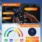 Heated Socks for Men Women with APP Control, 10000mAh*2 Battery Rechargeable Electric Heated Socks Up to 15 Hours,Smart Foot Warmers Washable for Camping Hunting Fishing Cycling Skiing Skating Hiking