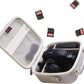 Hard Camera Case Bag Compatible with Canon EOS Rebel T7/T100/T6/R50/R6 or Kodak Pixpro AZ405/AZ425/AZ255/AZ401/AZ252/AZ528 DSLR Camera,for Canon Sony Kodak Panasonic Nikon Mirrorless Camera,Cream