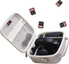 Hard Camera Case Bag Compatible with Canon EOS Rebel T7/T100/T6/R50/R6 or Kodak Pixpro AZ405/AZ425/AZ255/AZ401/AZ252/AZ528 DSLR Camera,for Canon Sony Kodak Panasonic Nikon Mirrorless Camera,Cream