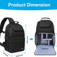MOSISO Camera Sling Bag, DSLR/SLR/Mirrorless Camera Case Crossbody Photography Backpack with Tripod Holder&Removable Modular Inserts&PU Handle Compatible with Canon/Nikon/Sony, Black