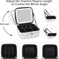 Makeup Bag with Mirror and Light, Makeup Case with Lighted Mirror, Travel Makeup Bag with Light up Mirror 3 Color Lights, Makeup Organizer Bag with Adjustable Dividers & Brush Holder(Marble)