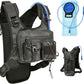 USA Original Patent Running Hydration Vest Backpack, Lightweight Chest Pack with 2.0L Water Bladder Bag Daypack for Hiking Running Cycling Race Marathon for Women Men