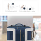 LOVEVOOK Travel Backpack for Women & Men 50L,Airline Approved Carry On Backpack Travel Essentials,TSA Carry on Luggage,Waterproof Personal Item Travel Bag,Suitcase with 3 Packing Cube,Blue green-Black