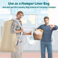 Heavy Duty Laundry Bag 2 Pack XL Nylon Laundry Bags with Straps, Washable Large Dirty Clothes Organizer with Drawstring Closure, Travel Washing Bag Fit a Laundry Hamper or Basket