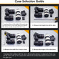 Lykus HC-6030 Large Waterproof Hard Case with Wheels and Customizable Foam, Interior Size 23.5x16.8x10.7 inch, Suitable for large electronic equipment and more