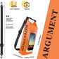 IP68 Waterproof Dry Bag, 2L - Roll Top Waterproof Pool Bag，Dry Bags for Kayaking Waterproof-w/Phone Pouch,Large Waterproof Phone Pouch,Boating & Kayak Accessories Camping (Orange 2L)