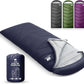 Sleeping Bags for Adults Cold Weather,Portable, Waterproof,Lightweight Camping Sleeping Bag for Tall Girls Boys with Compression Sack for Warm Camping, Hiking, Outdoor & Indoor
