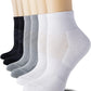 CS CELERSPORT 6 Pairs Women's Running Ankle Socks Athletic Sport Socks Cushioned