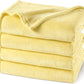 PHF Ultra Soft Fleece Blanket Twin Size, No Shed No Pilling Luxury Plush Cozy 300GSM Lightweight Blanket for Bed, Couch, Chair, Sofa Suitable for All Season, 66" x 90", Yellow