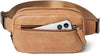 2L Fanny Packs Everywhere Belt Bag Small Fashion Crossbody Waist Pack Faux Leather Waterproof Sling Chest Bag For Women Tan