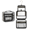 CUBETASTIC Hanging Toiletry Bag, Clear Makeup Bags for Travel Essentials TSA Approved Clear Bag Transparent Cosmetic Organizer Pouch for Women Men Portable Make Up Case with Handle - Roamly