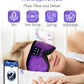 LC-dolida Sleep Headphones, Sleep Mask Bluetooth Wireless Music Eye Mask, Sleeping Headphones for Side Sleepers Sleep Mask with Bluetooth Headphones Ultra-Thin Stereo Speakers Perfect for Sleeping