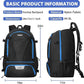 LARIPOP Lacrosse Bag Extra Large Backpack with Stick Holders & Helmet Compartment for Men Women Youth