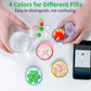 Small Pill Box, (4 Pack) Travel Pill Case Portable Daily Pill Organizer Mini Medicine Storage Container for Pocket Purse Cod Liver Oil Storage Box Earplug Case