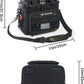 Waterproof Fishing Tackle Bag,Saltwater Tackle Box Bag,Fishing Bags for Men - Fishing Gifts for Men Black