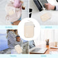 Electronics Travel Organizer,Portable Waterproof Electronic Travel Storage Bag for Small Charging Cord Storage,Charger,Small Electronics,SD Card,with 5 Cable Ties,for Travel,Business-Beige