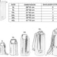 Unigear Dry Bag Waterproof, 2L/5L/10L/20L/30L/40L Floating and Lightweight Bags for Kayaking, Boating, Fishing, Swimming and Camping with Waterproof Phone Case