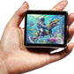 Cute and Portable Metal Pill Organizer – 8 Compartments, Elegant Chrome Finish, Ideal for Travel and Daily Use (Astronaut Riding Dinosaur)
