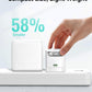 Retractable Wall Charger, 65W PD Fast USB C Charger Block with Retractable Type-C Cable, Travel Fast Charging Adapter with Foldable Plug for iPhone 16/15, MacBook Air, iPad Pro, Samsung, Pixel