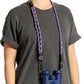 Nocs Provisions NocLoc Approach Neck Strap for Binocular/Camera Carry Accessory for Active Hiking & Sightseeing - Lakeview Blue