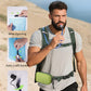 ECOHUB Hydration Backpack for Men Women, 20L Lightweight Hiking Daypack Cycling Backpack with 2L Water Bladder, Insulated Hydration Pack with Waist Pack