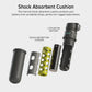 ELECOM NESTOUT Portable Charger, 5000mAh Outdoor Battery Power Bank, 15W USB-C Fast Charging, Waterproof IP67, Durable Shockproof, Battery Pack for Phone Tablet Hiking Travel Camping (Black, 5000mAh)
