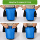 6 Pcs Waterproof Dry Bag Sack Lightweight Outdoor Dry Bags 35 L, 20 L, 15 L, 10 L, 5 L, 3 L Waterproof Boat Bag for Kayaking, Backpacking, Hiking, Camping Rafting(Bright Color)