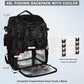 Fishing Backpack with Rod Holders,40L Large Water-resistant Fishing Tackle Bag with Cooler,Tackle Box Backpack