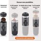 WACACO Nanopresso Portable Espresso Maker, Upgrade Version of Minipresso, 18 Bar Pressure, Small Travel Coffee Machine, Manually Operated, Perfect for Kitchen and Office, Orange