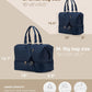 Weekender Bags for Women, Large Travel Duffel Bag with Shoes Compartment, Carry On Overnight Tote Bags with Toiletry Bags, Hospital Bags for Labor and Delivery - Roamly