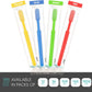 12 Pack Disposable Toothbrushes with Toothpaste, Built in - Prepasted Toothbrushes Individually Wrapped |Single Use Waterless Tooth Brush with Soft Bristles for Airbnb, Hotel, Camping, Travel