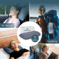 Travel Pillow VOLAR Memory Foam Small Pillow for Sleeping with thermoregulating and Quickdry Removable Cover, Portable Pillow with Travel Bag, for Airplanes, Camping, Van, Neck Pain Relief