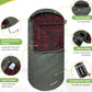 KingCamp Sleeping Bag for Adults, Cold Weather & Warm Extra Wide Big & Tall XL Portable Waterproof Flannel Sleeping Bags, Essentials Gear Accessories for Camping Backpacking Hiking Indoor & Outdoor