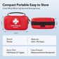 First Aid Kit for Car Home Travel Camping, 350pcs Compact Waterproof Hard Case, Public Emergency Must Have Survival Kits - Perfect for Businesses, Boat, Hiking, Vehicles, Sports (PUMIER)