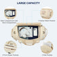 Large Travel Duffle Gym Bag with Shoe Compartment, Underseat Carry On Luggage Overnight Weekender Personal Item Workout Bags for Women Men (Offwhite) - Roamly