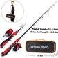 Urban Deco Kids Fishing Pole Set Portable Telescopic Kids Fishing Rod and Reel Combo Kit with Tackle Box for Beginners, Boys,Girls,Youth,Children