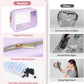 PACKISM TSA Approved Toiletry Bag - Upgrade Color-Edged Clear Makeup Bags, Clear Toiletry Bags For Traveling Fits Various Storage Needs