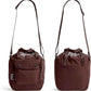 Bellroy Cinch Bucket Bag (compact 9 liter lightweight crossbody bag with external organization, internal zip pocket, adjustable shoulder strap, and adapts to be carried three ways) - Burgundy