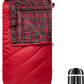 KingCamp Sleeping Bag for Adults, Cold Weather & Warm Extra Wide Big & Tall XL Portable Waterproof Flannel Sleeping Bags, Essentials Gear Accessories for Camping Backpacking Hiking Indoor & Outdoor