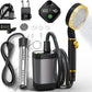BSEED Portable Shower for Camping with Immersion Water Heater, 6000mAh Rechargeable Camping Shower with Intelligent LED Display, Outdoor Shower for Hiking, Travel, Pets & Car Washing, Wartering Plants