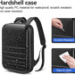 SOKOK Carry On Travel Backpack Waterproof Business Backpack with Laptop Compartment, Slim Hardshell Computer Backpack for Men and Women, Black