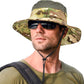 Sun Hats for Men Women Fishing Hat UPF 50+ Breathable Wide Brim Summer UV Protection Hat