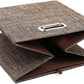 Storage Bins Cube Containers Boxes,Thick and Heavy Duty Fabric Drawers, 11×11 inch- Set of 4,Brown