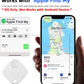 Bluetooth Tracker Keys Finder and Item Locator (iOS Only); Up to 200 ft Find Nearby, Phone Finder, Replaceable Battery, Suitable to Track Keys/Backpacks/Luggage/Suitcases. 1-Pack