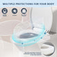 1 Pack (250 Pieces) Disposable Toilet Seat Covers Flushable Paper Toilet Seat Cover for Bathroom, Hotels, Travel, Kids or Adults
