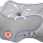 Cervical Neck Pillow - Memory Foam Pillow for Pain Relief Sleeping, Ergonomic Neck Support Contour Pillows for Side Back Stomach Sleepers,Orthopedic Breathable Pillowcase, Grey