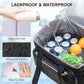 EVERFUN Small Cooler Bag 24/48 Can Insulated Lunch Box Double Deck Soft Leak-Proof Waterproof Collapsible Ice Chest for Men Women Work Travel Car Trip Picnic Beach